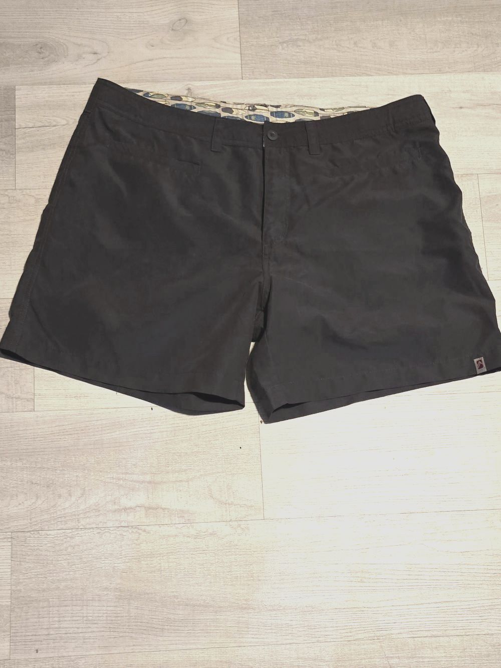 Alpine Design Women's Charcoal Flat-Front Board Shorts